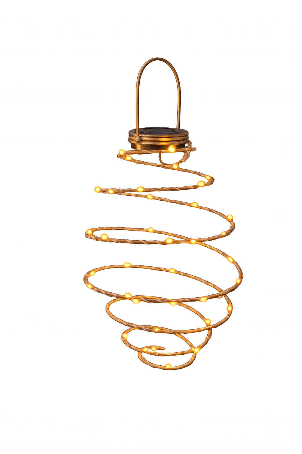 Spiral GOLDEN BIG med solceller