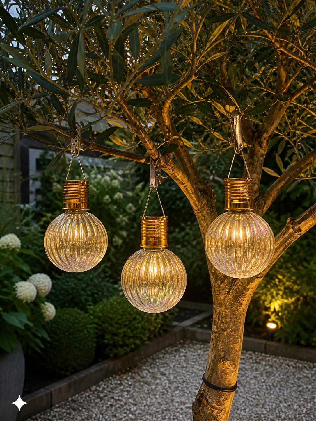 Solar bulbs - Set med 3 st.