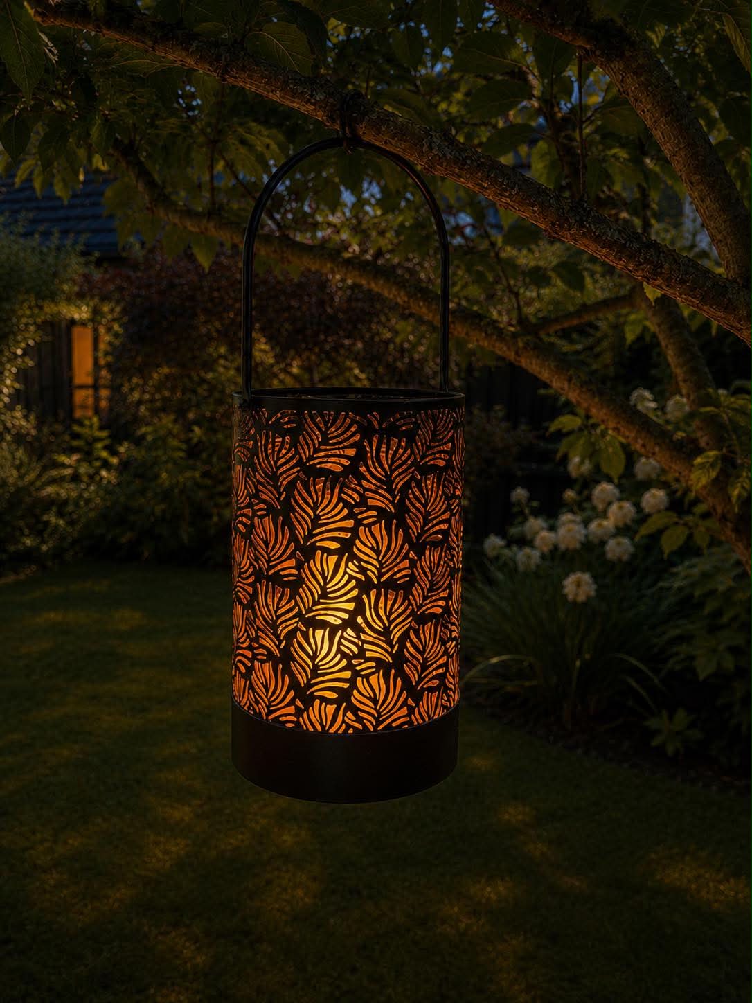 Lykta Flower Cut Solar